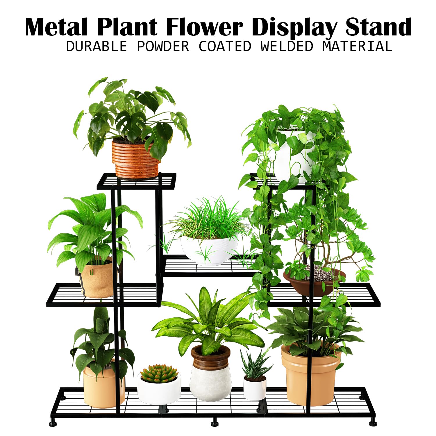 Twhep assembly-friendly stand shown for straightforward setup by one person.