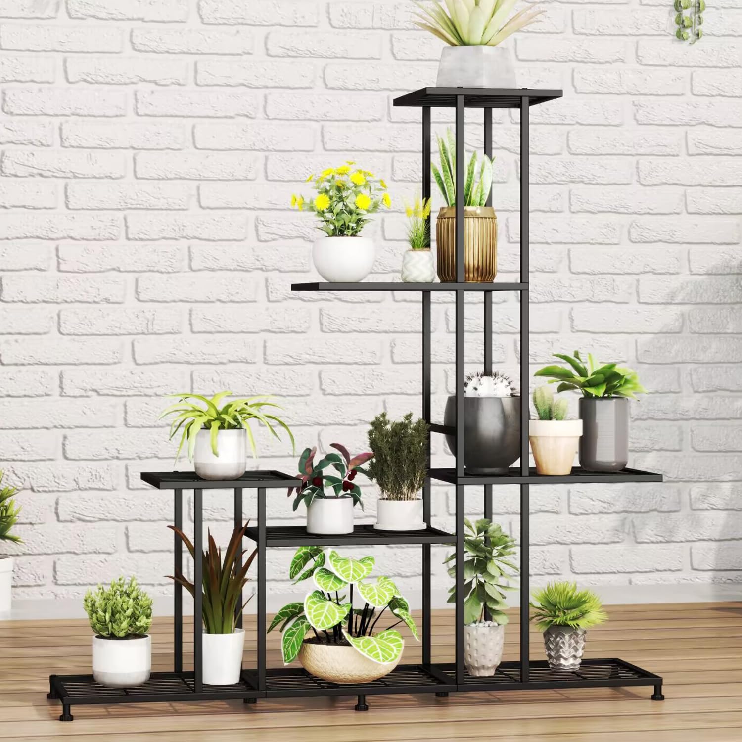 Twhep heavy duty stand in indoor-outdoor setting with ample display space