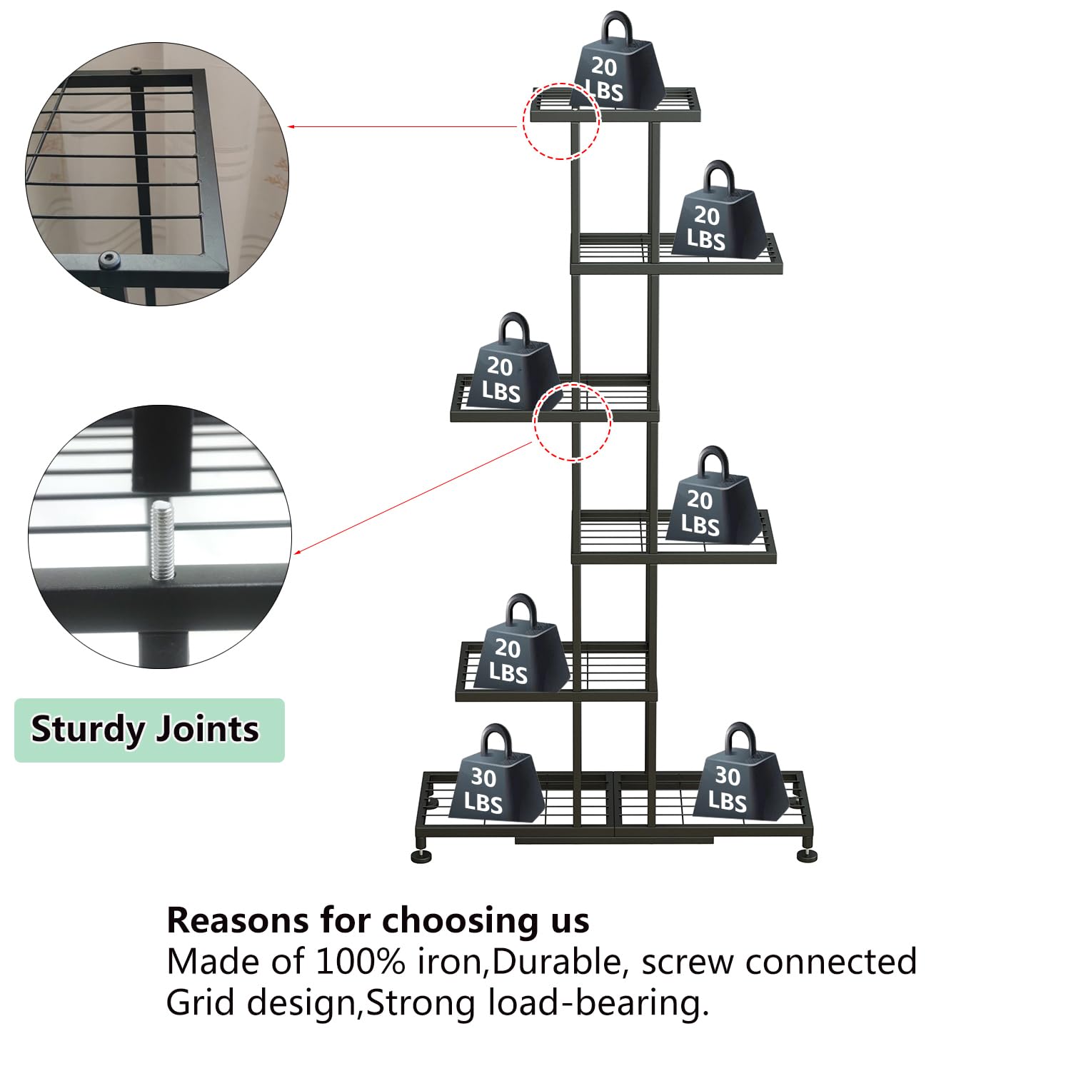 Twhep plant stand in corner setup showcases 12pots organization and accessible watering.