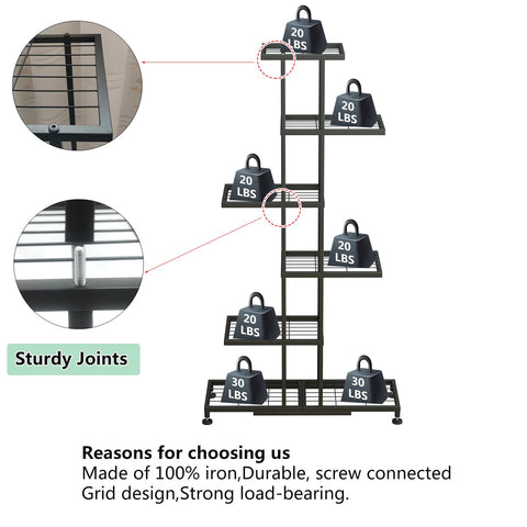 Twhep plant stand in corner setup showcases 12pots organization and accessible watering.