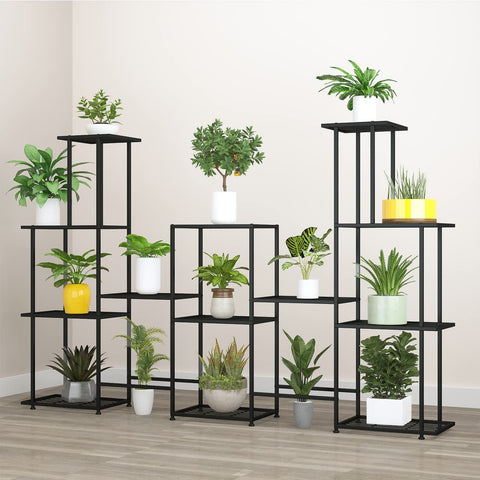 Twhep Tall 13-tier plant stand garden corner display for multiple plants