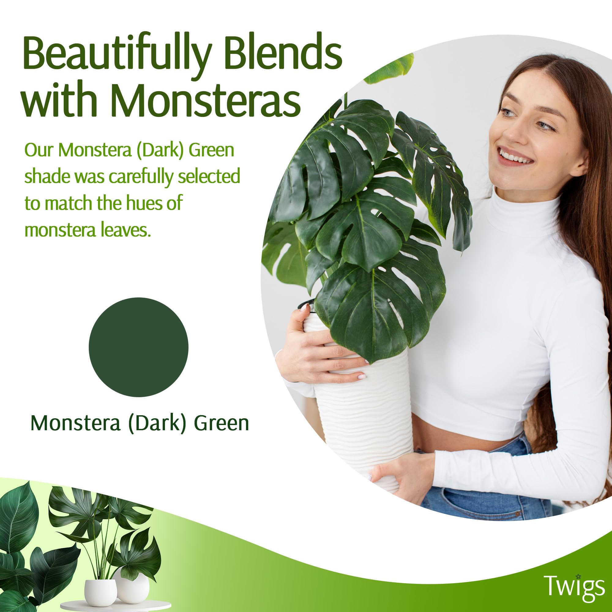 Twigs GA stackable monstera stake proudly made in the USA.
