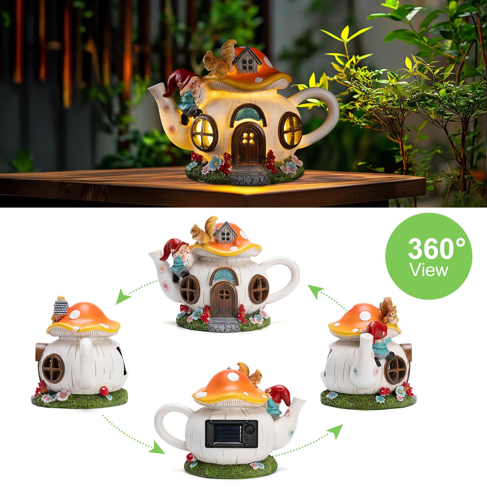 Twinbling outdoor light IP65 waterproof for rainy days and year-round enjoyment.