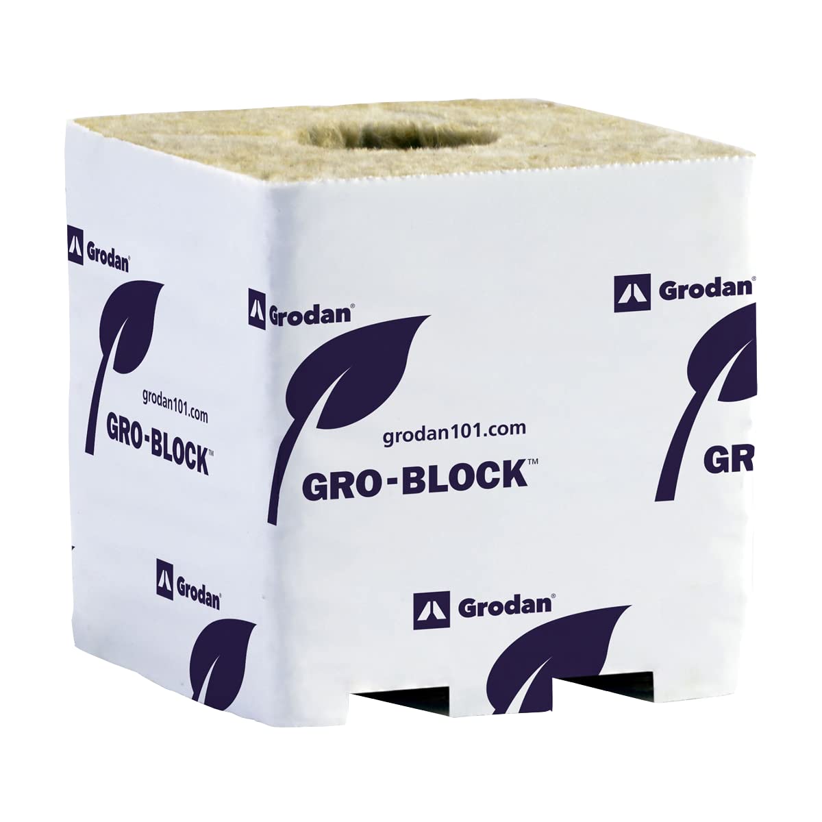Twin Canaries Grodan Delta GRO Blocks with THCity Stakes provide stable support in grow setups