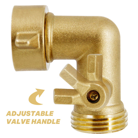 Twinkle Star 3-4 inch hose elbow ideal for garden use and faucet extension.