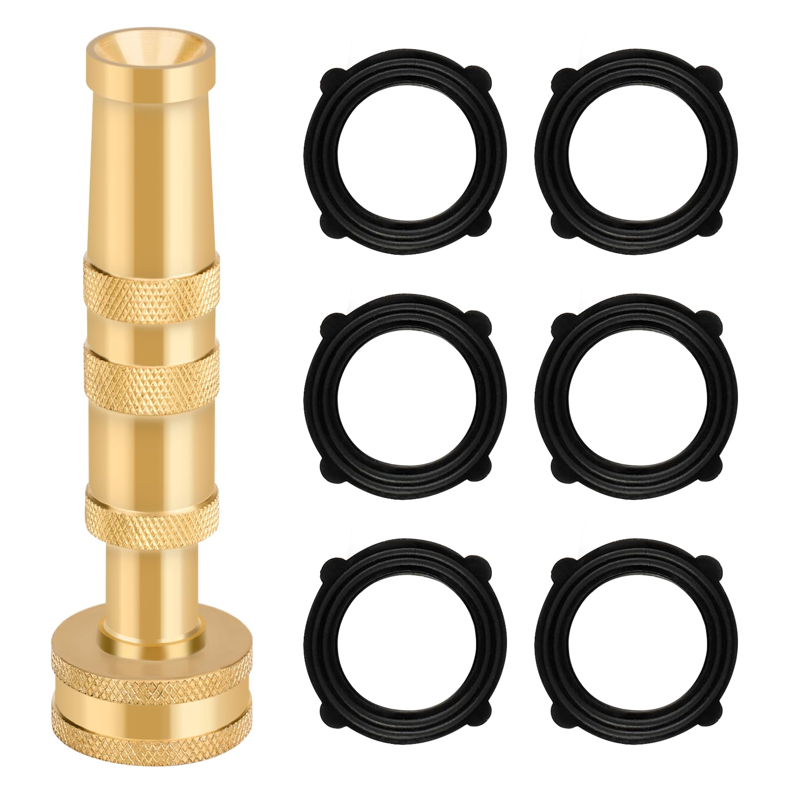 Twinkle Star brass nozzle offers durable high-pressure performance