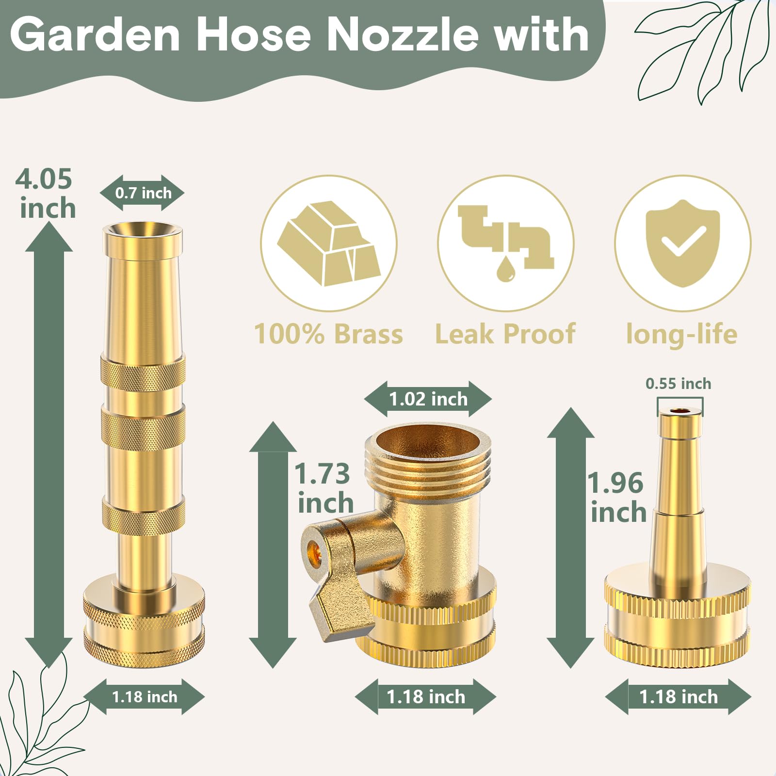 Twinkle Star brass shut-off valve enables secure, controlled water flow