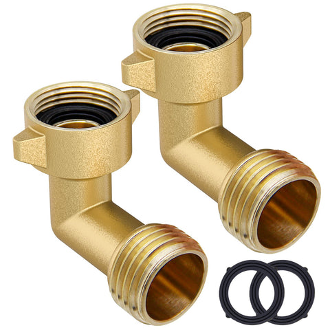 Twinkle Star garden hose elbow 90-degree brass for secure connections