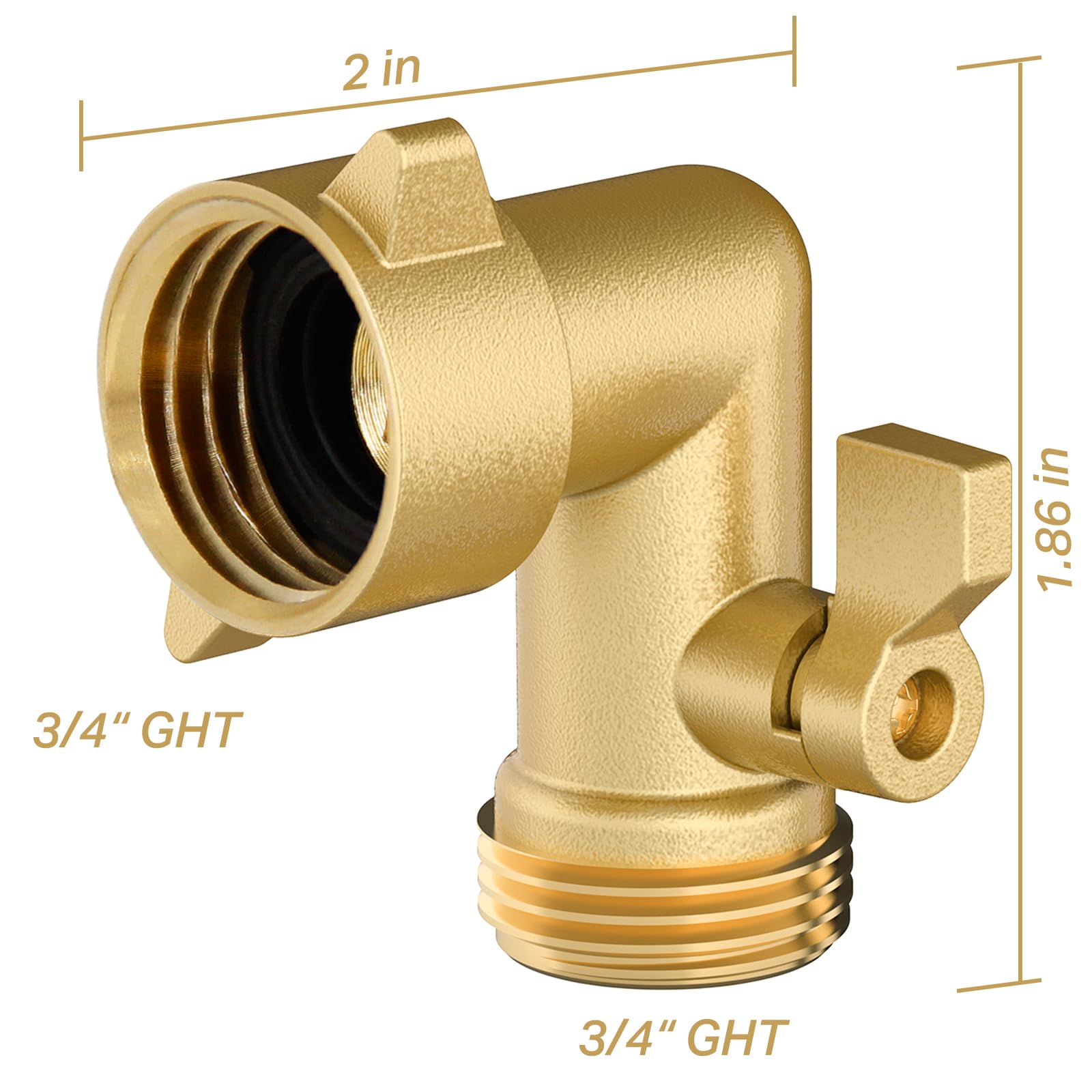 Twinkle Star gooseneck connector shows smooth swivel for easy attachment.