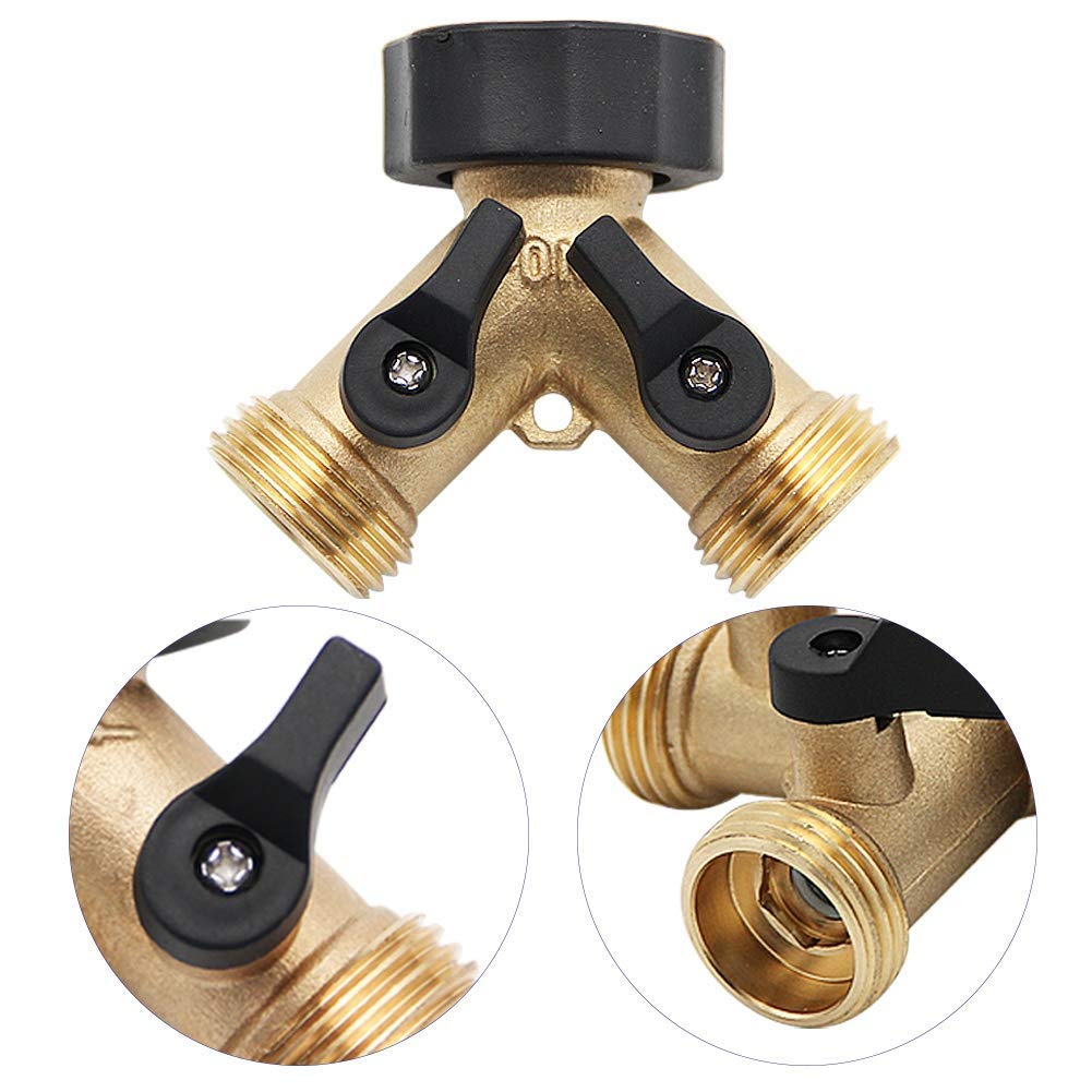 Twinkle Star heavy-duty 3/4-inch connector withstands regular garden use.