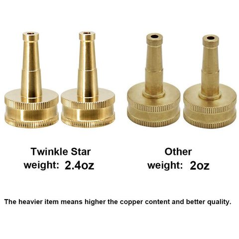 Twinkle Star hose attachment compatibility image highlights leak-free performance.
