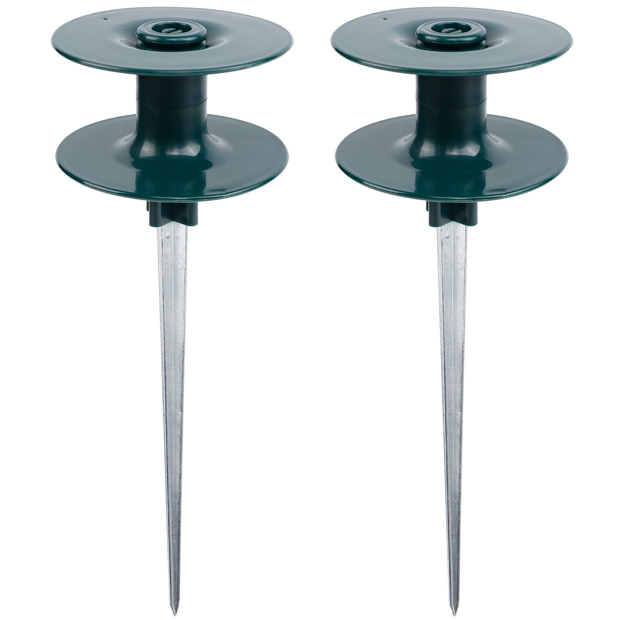 Twinkle Star 10-inch hose guide spike stabilizing the hose away from flower beds