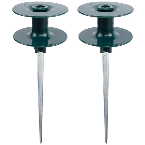 Twinkle Star 10-inch hose guide spike stabilizing the hose away from flower beds