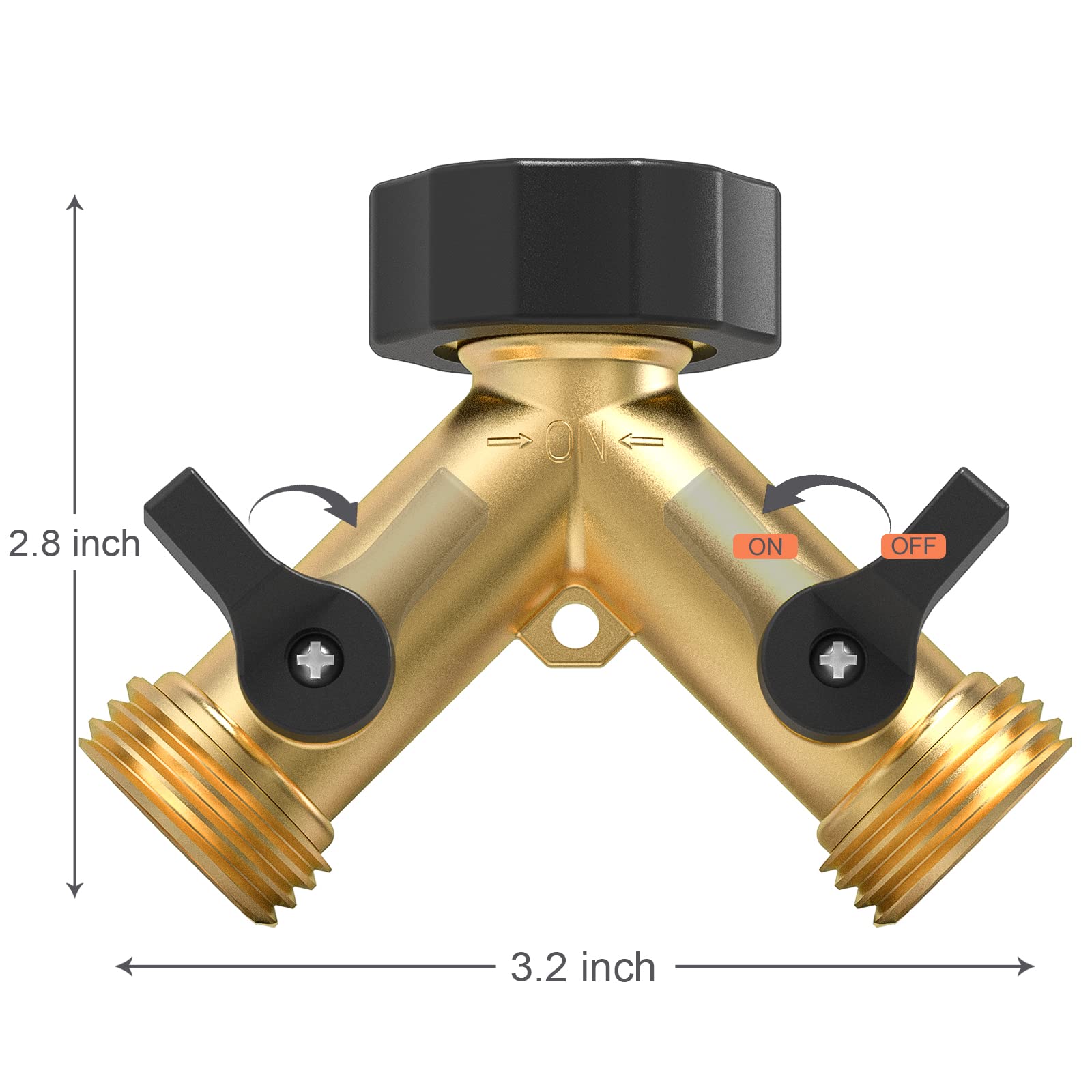 Close-up of Twinkle Star brass body showing sturdy construction.
