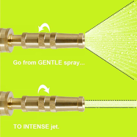Twinkle Star nozzle in use during garden watering task