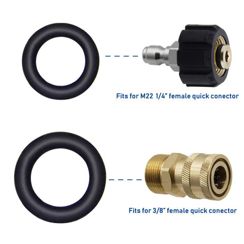 Twinkle Star O-rings pack close-up showing durable rubber construction for long-lasting use.