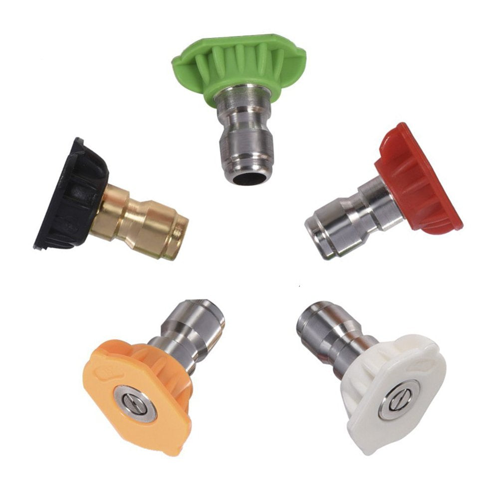 Twinkle Star 0-degree nozzle delivers focused high-pressure spray.
