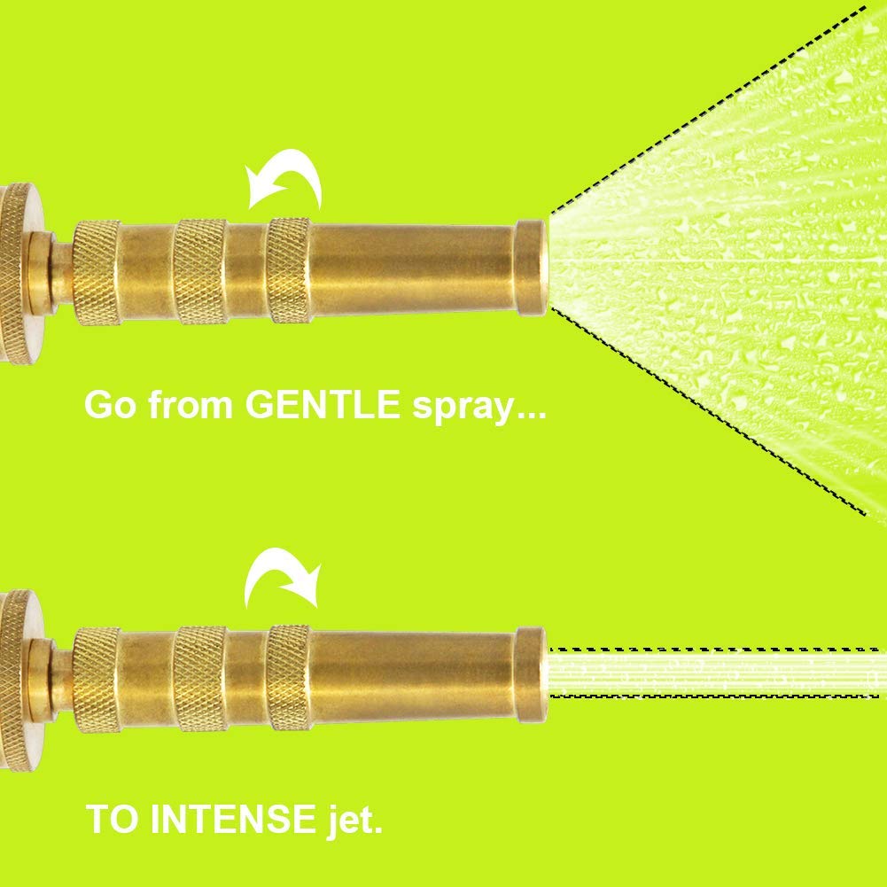 Twinkle Star fits standard garden hoses for easy setup
