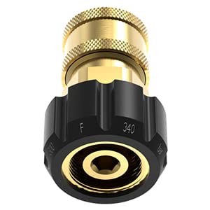 Twinkle Star TWIS285 swivel and quick-connector demonstration reduces hose twisting.