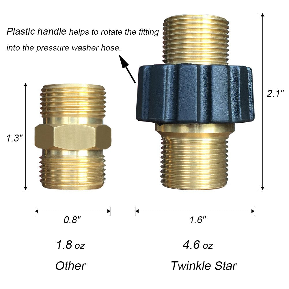 Twinkle Star TWIS375 M22 threaded end enabling universal compatibility.