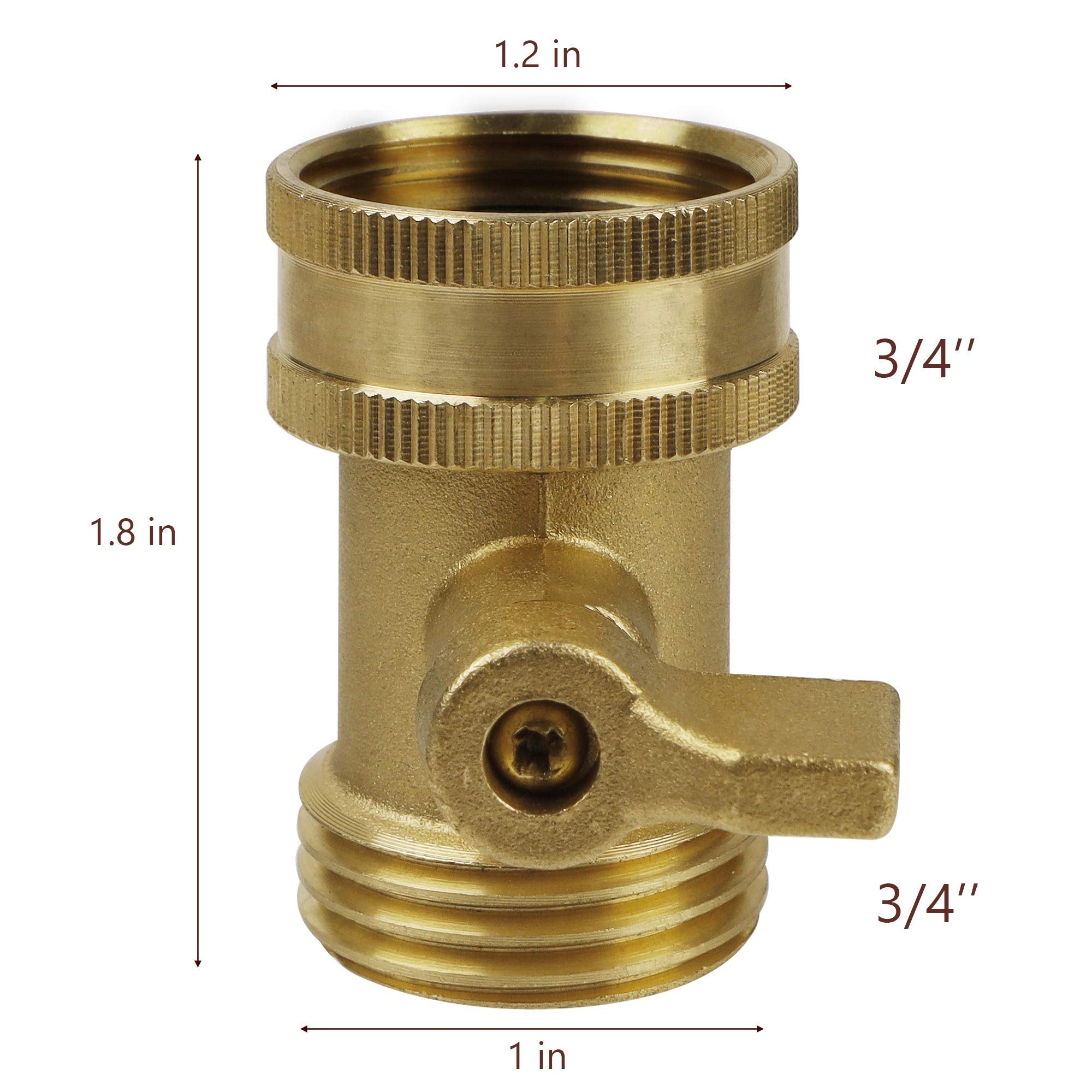 Twinkle Star valve installed on faucet shows easy reach and adjustable flow control.