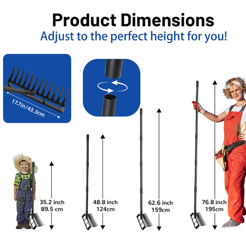 TwinkleTool 2in1-weeder-side highlights dual-function design for weeding and cultivation.