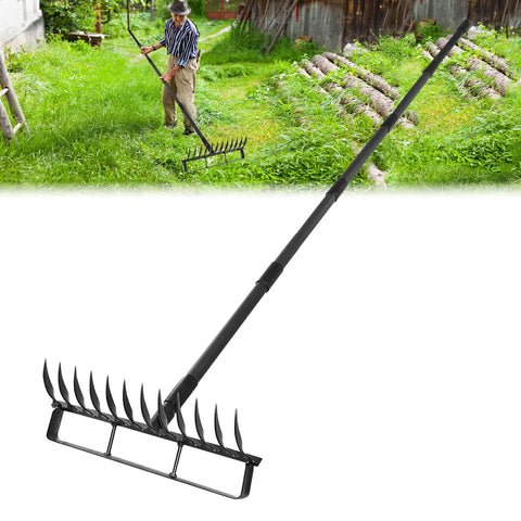 TwinkleTool stirrup-hoe-assembly shows quick setup for garden prep and usability.