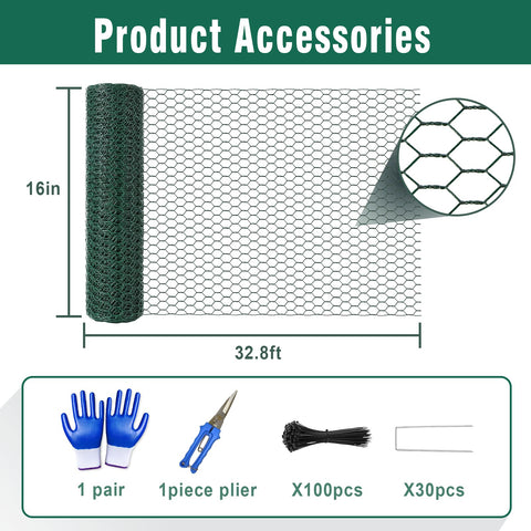 Twintaogo wire mesh cage net provides breathable protection for vegetables.