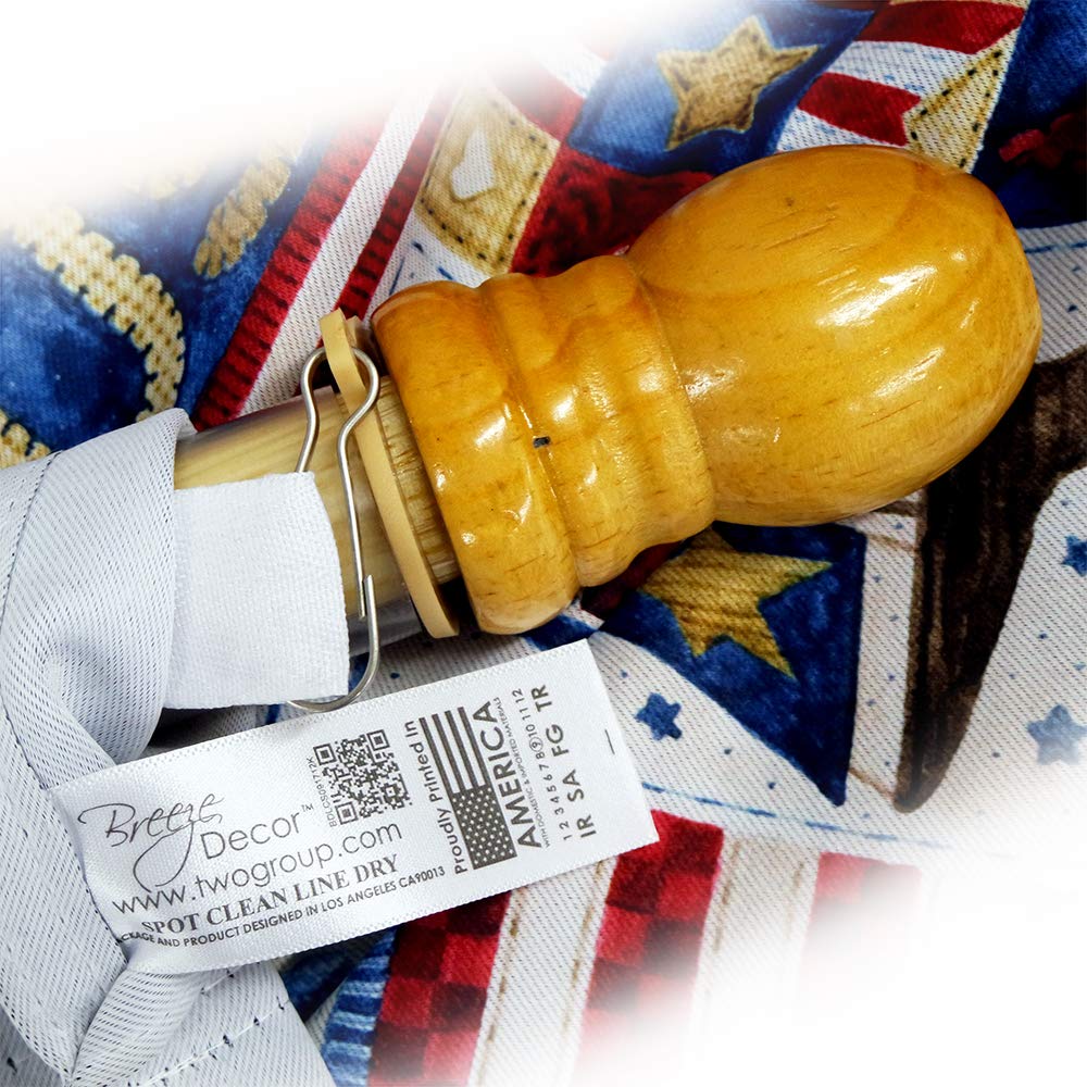 Two Group anti-wrap flag pole clip reduces tangling for easy display.