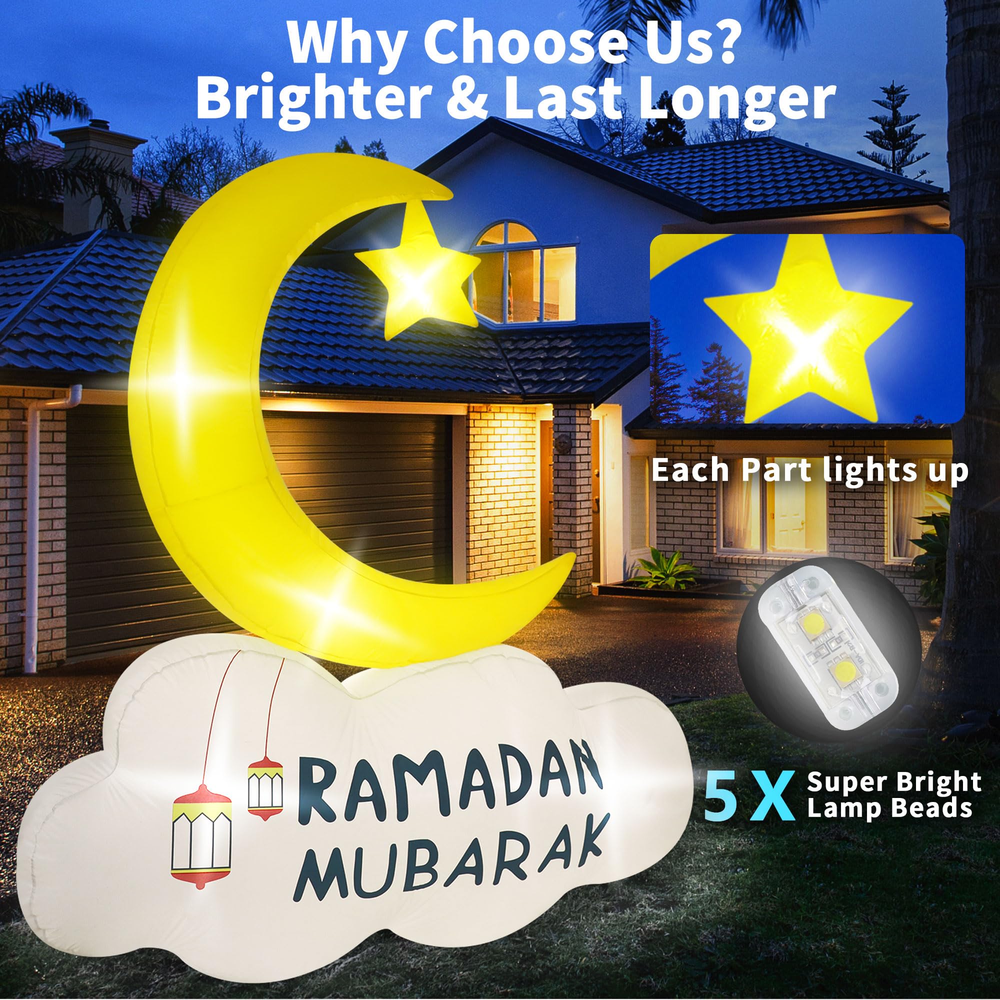 TwoBees Ramadan lawn setup ready to wow guests at dusk