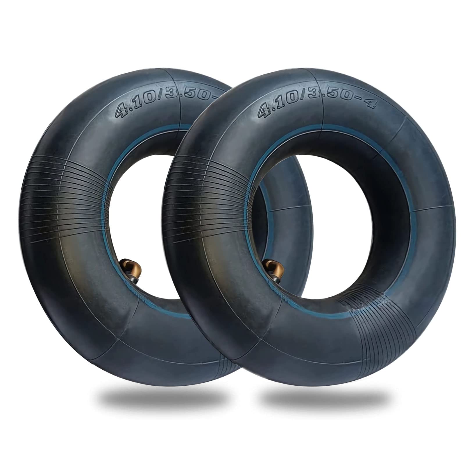 Tworider 410/350-4 inner tube, heavy-duty for lawn mowers and trailers