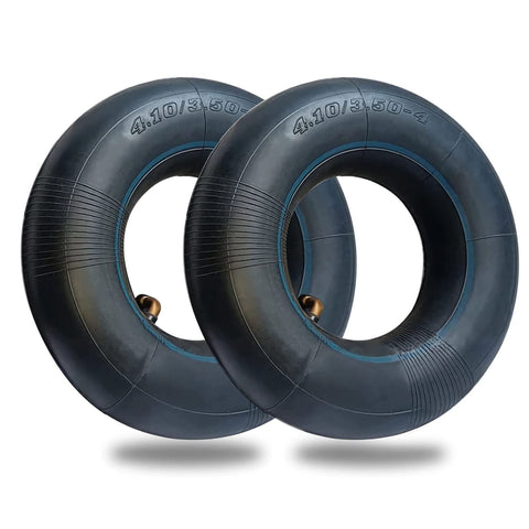 Tworider 410/350-4 inner tube, heavy-duty for lawn mowers and trailers