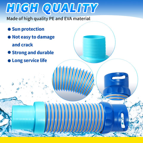 Zodiac MX6 MX8 leaf catcher hose adapter shown for durable pool maintenance.