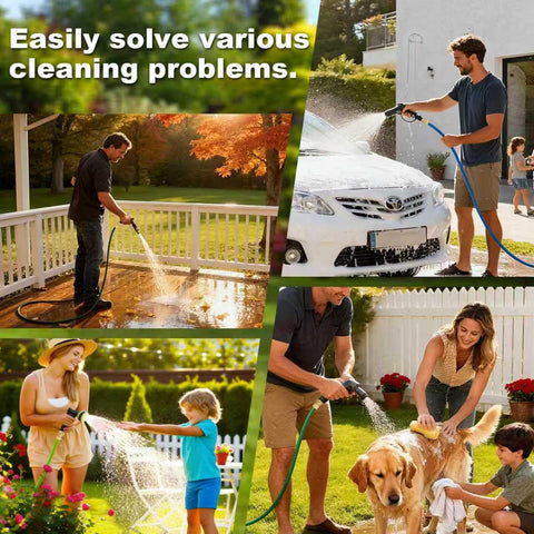 Txmiuao durable brass fittings withstand weather and repeated connections for longer outdoor use