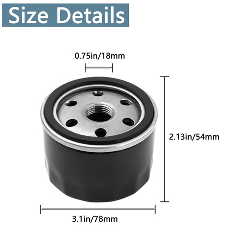 TXRXIZ oil filter fr651v-fr691v-compat protects engine components during operation.