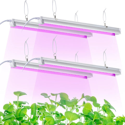 TYAGMAM Grow Light 2ft T8 panel front view for full-spectrum indoor growth.