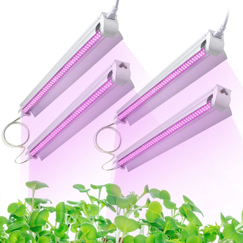 TYAGMAM grow light 4ft T8 full-spectrum for healthy indoor plants.