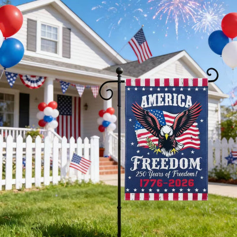 Tyalfrich Independence Day yard display ready for celebrations