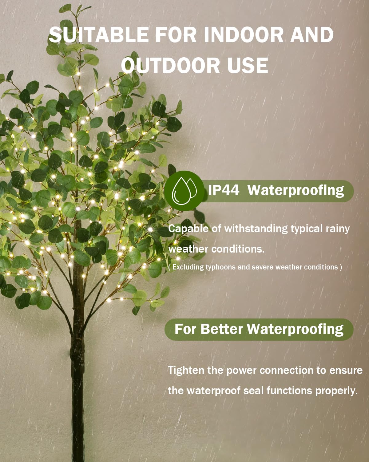 TYBEEU tree with adjustable branches for customized displays and layouts