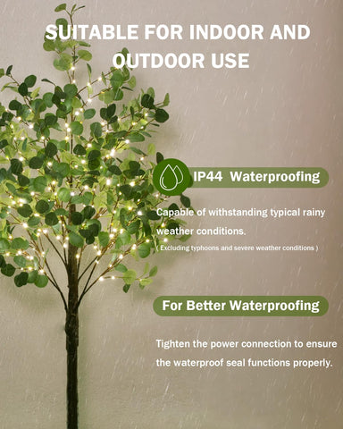 TYBEEU tree with adjustable branches for customized displays and layouts