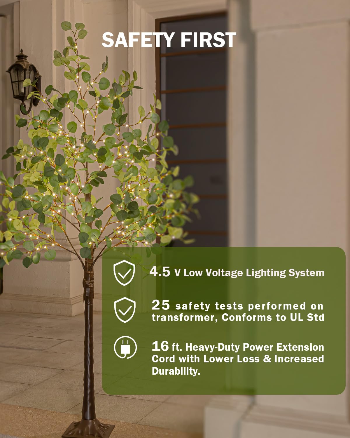 TYBEEU four-level dimming with timer for flexible ambiance
