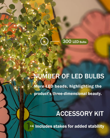 TYBEEU eco-friendly decor option for year-round use