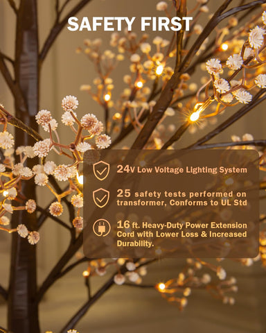 TYBEEU Suitable for indoor and outdoor holiday decor scenes