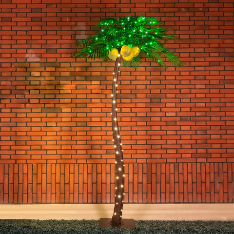 TYBEEU durable PP leaves resist sun and rain for year-round decor