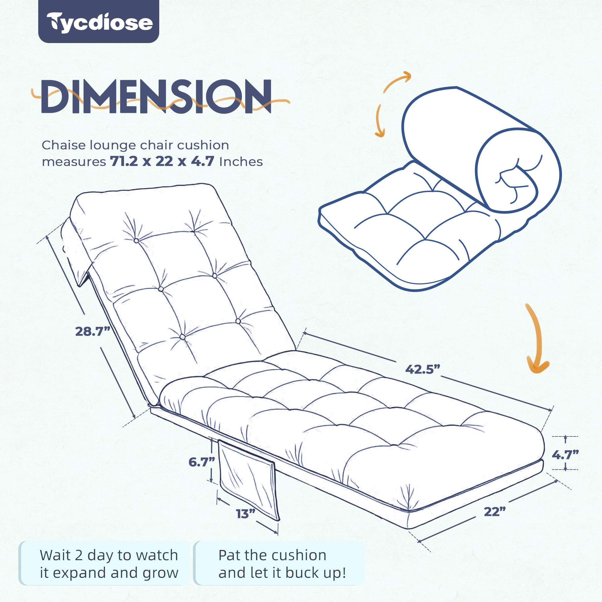 Tycdiose waterproof fabric close-up shows UV resistance and colorfast durability for long outdoor use.