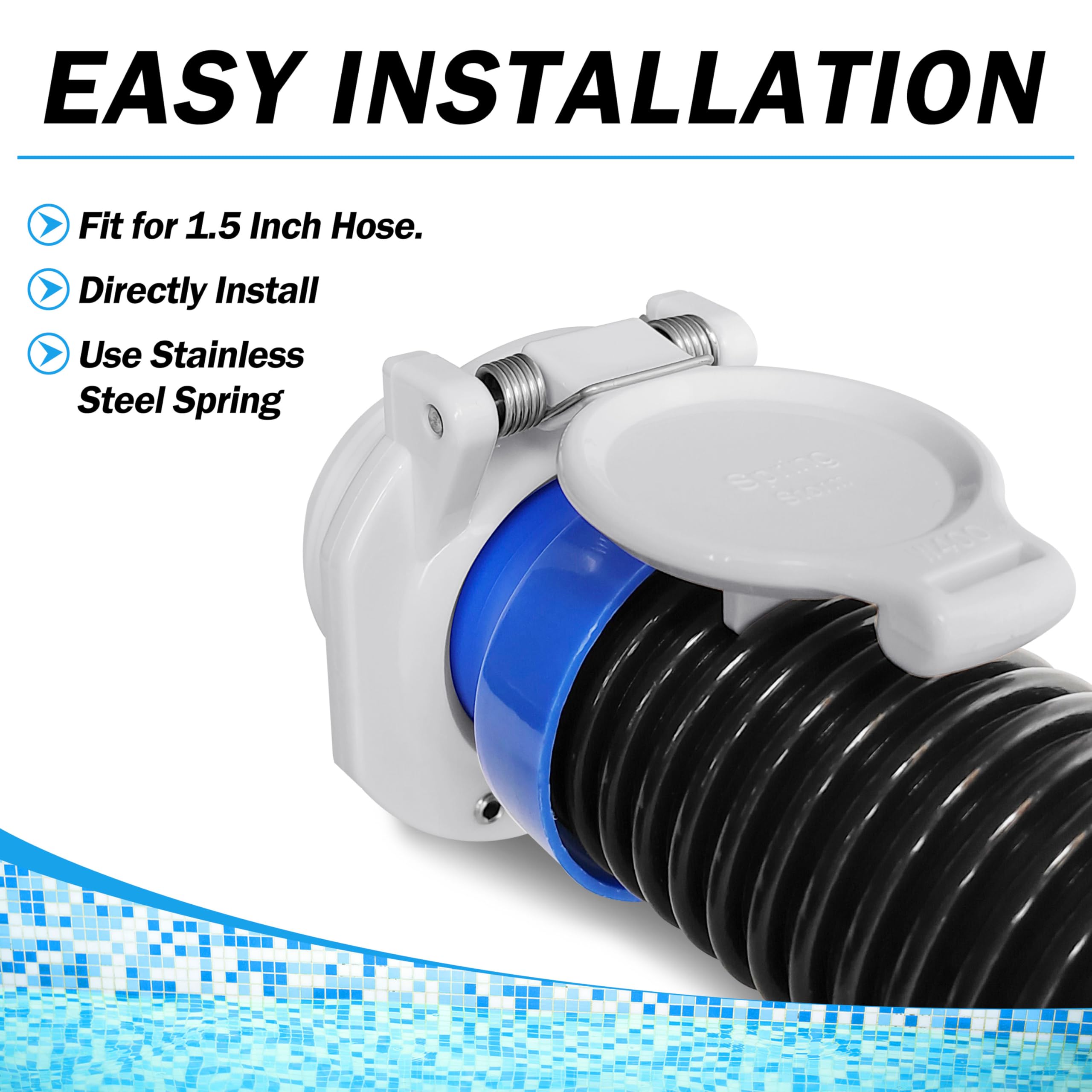 TycoonWon W400BWHP compatibility with Hayward Navigator cleaners simplifies pool maintenance.