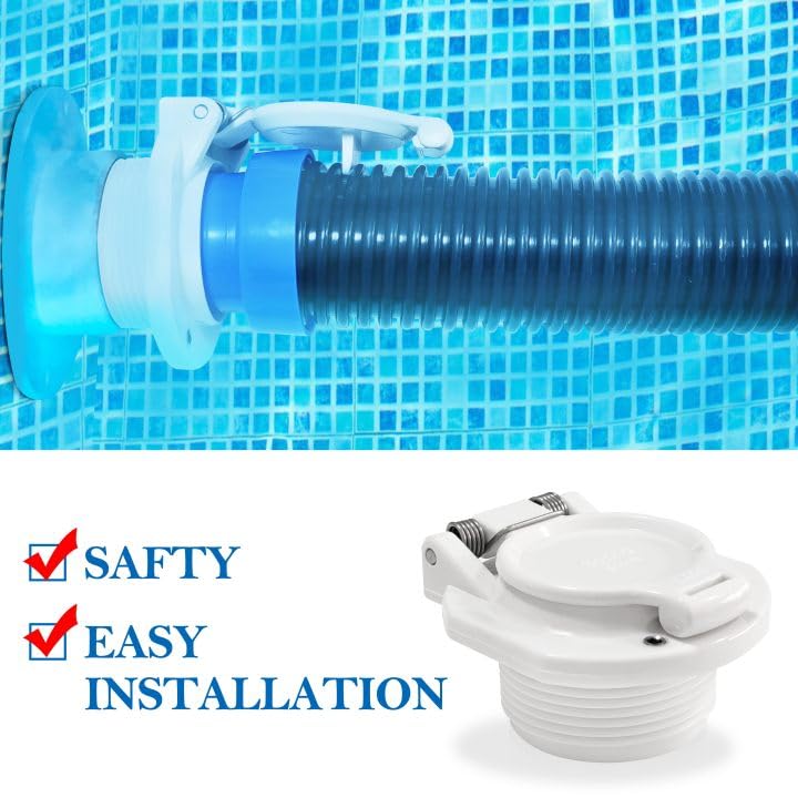 TycoonWon W400BWHP 1-1/2-inch suction port focus ensures compatible installation and secure fit.