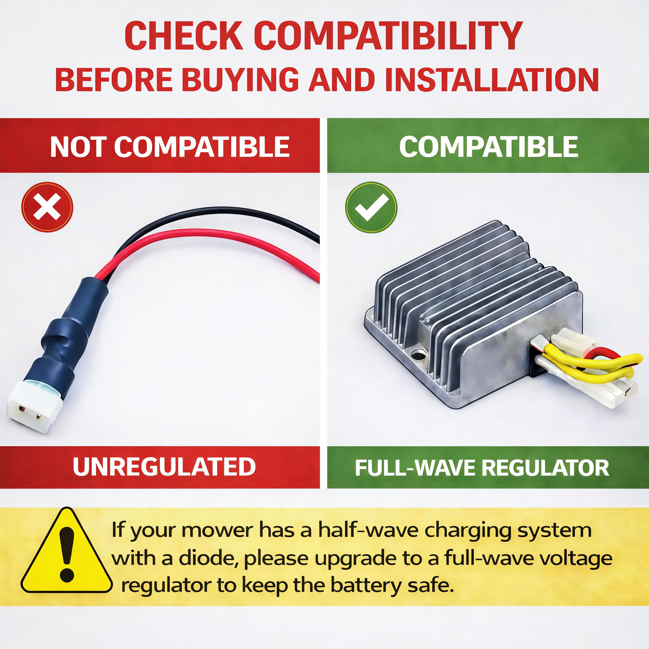 TYKOOL U1-S-400 package includes clear installation guidance