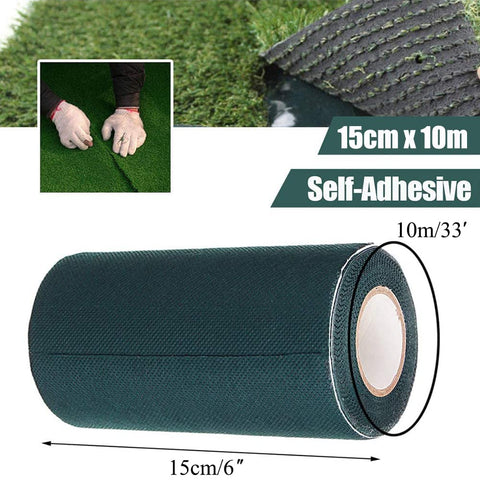 TYLife seam tape cut-to-length guide for precise turf seam alignment on rough surfaces.