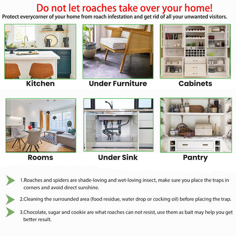 Tysonir Family-safe traps without sprays suitable for homes